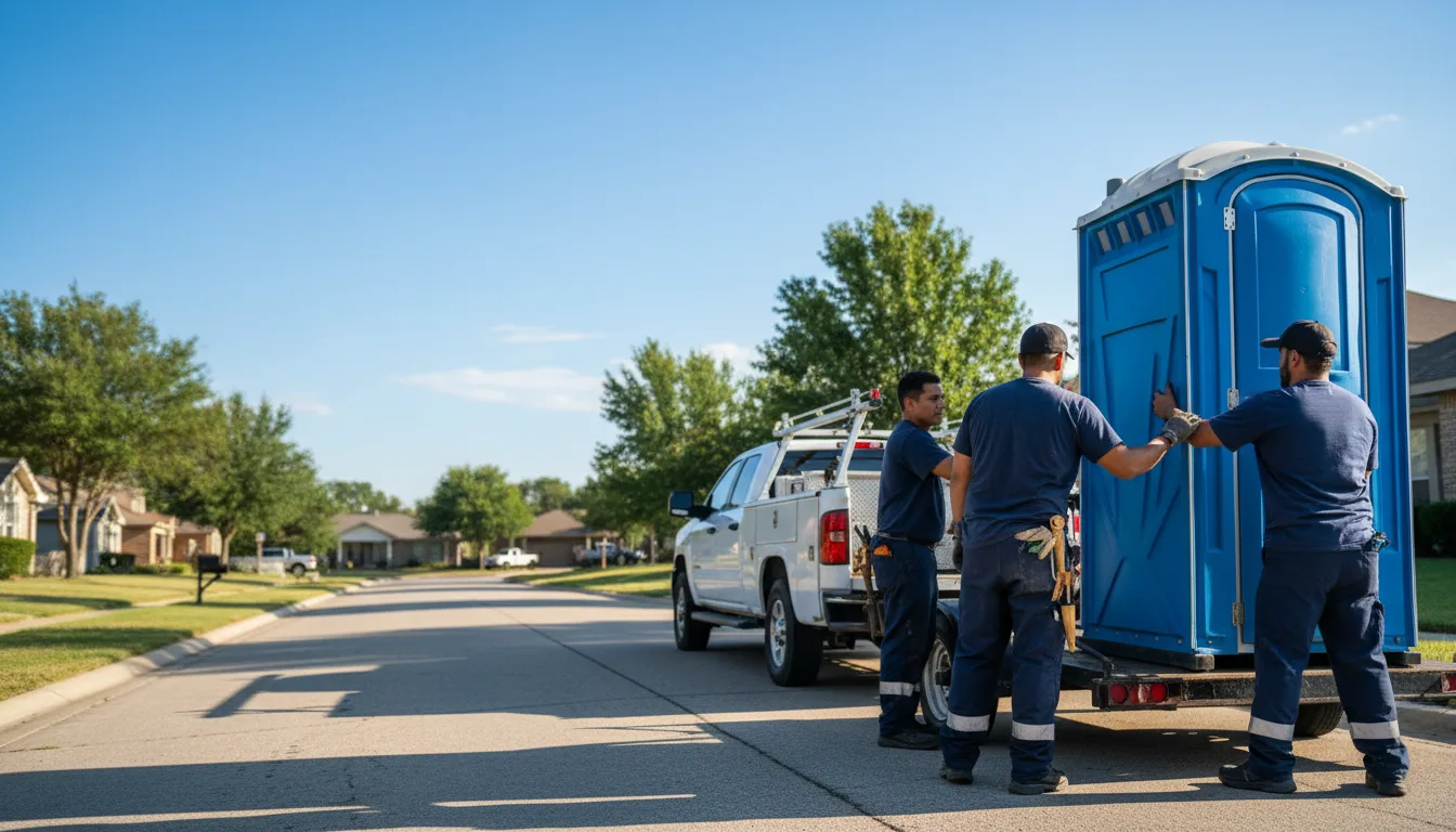 Portable Toilet Rental in Snyder, OK near me